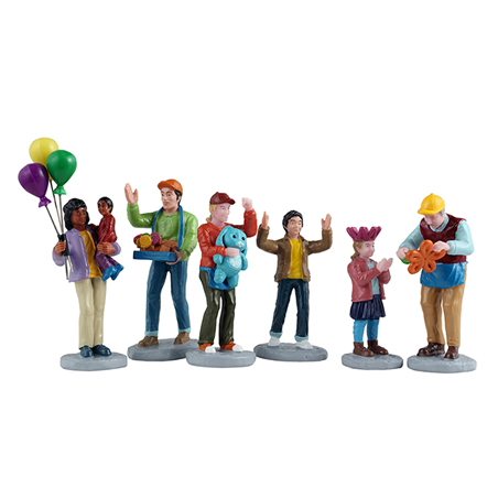 Fun At The Carnival, Set Of 6 A2665/2026