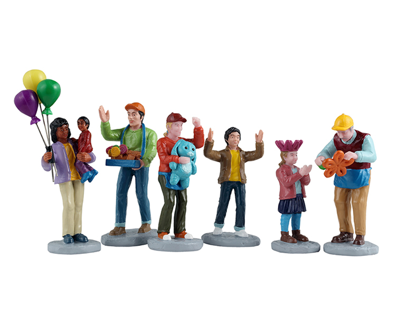 Fun At The Carnival, Set Of 6 A2665/2026