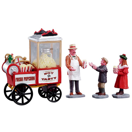 Popcorn Seller, Set Of 4 A2704/2026