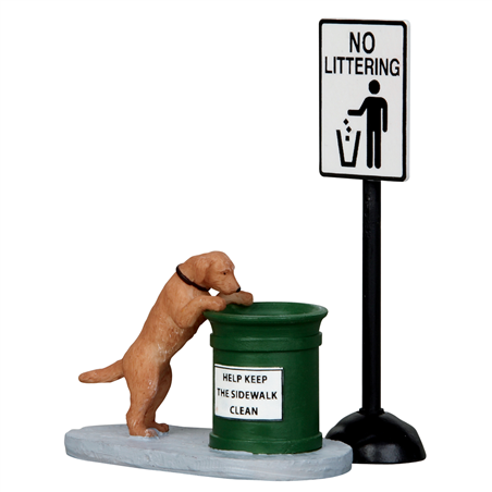 B82 No Littering, Set Of 2 A4895/2026