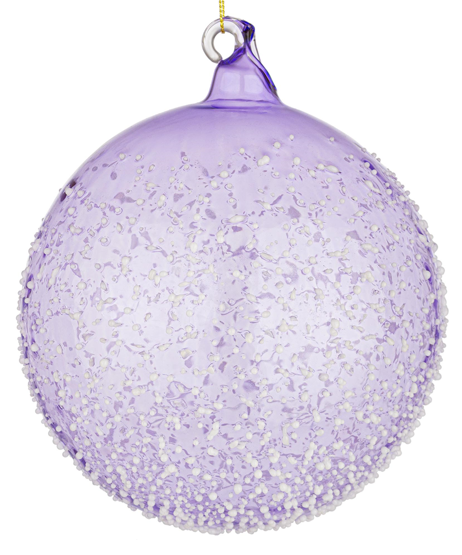 Sfera Vetro D15cm Blow Violet