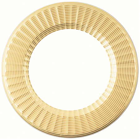 Piatto Carta Maxi D33cm 6pz Elegance Gold