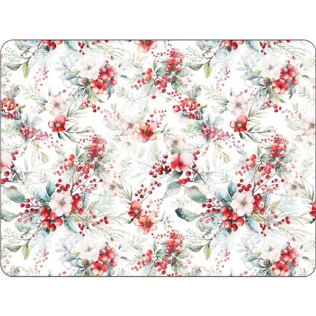 Tovaglietta Americana 30x40cm Natale Winter Berries