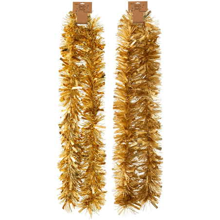 Ghirlanda Pet 200x15x15cm 2pz Gold