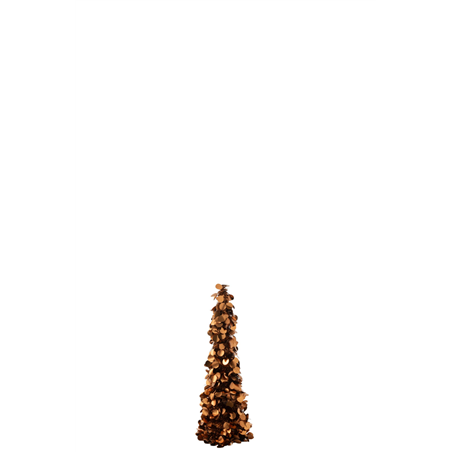 Albero Cono Frizzante Polist 14x14x60,5cm Brown