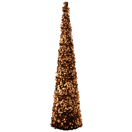 Albero Cono Frizzante Polist 40x40x180cm Brown