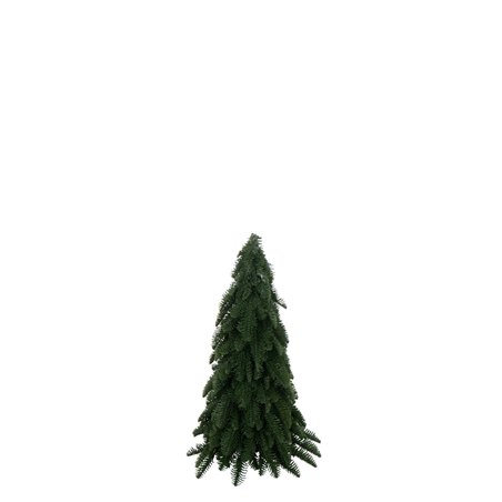 Albero Pino Verde Pvc Verde Scuro H50cm D20cm
