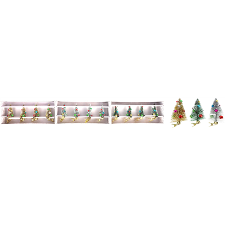 Alberello Sfere Multi Con Clip 6cm