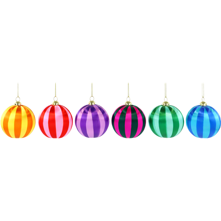 Sfera D8cm Seta Silkara Multicolor