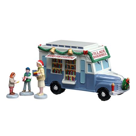 G178 Bookmobile, Set Of 4