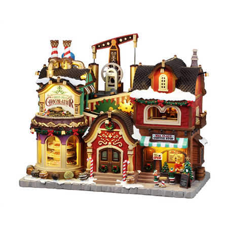 C160 The Holly Jolly Chocolatier & Mrs. Claus