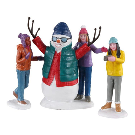 Snowman Selfie,  Set Of 3 A2571/2026