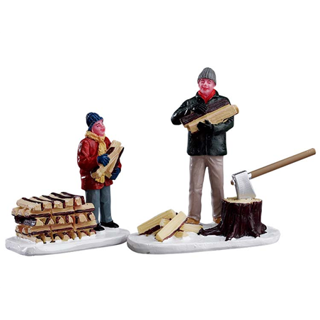 Stacking Firewood,  Set Of 2 A2571/2026