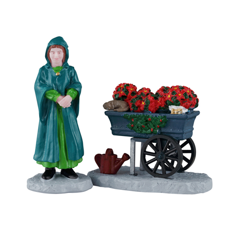 Floral Street Vendor, Set Of 2 A2572/2026