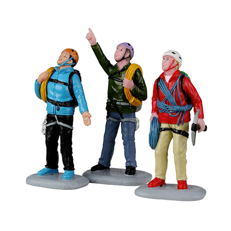 Vertical Mountain Climbers,  Set Of 3 A2657/2026