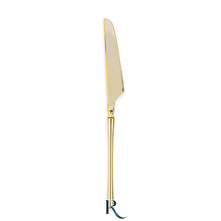 Posata Riutilizzabile Classic Gold 20cm 12pz Coltello