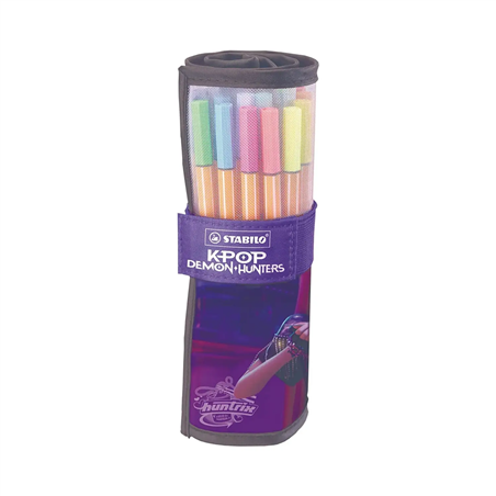 ROLLERSET STABILO 88 PEZZI 25 K-POP DEMON HUNTERS