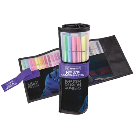 ROLLERSET STABILO PEN 68 PEZZI 25 K-POP DEMON HUNTERS