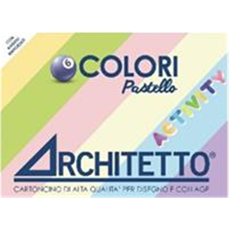 Blocco  Activity 24x33 6 Colori Pastello — immagine 2