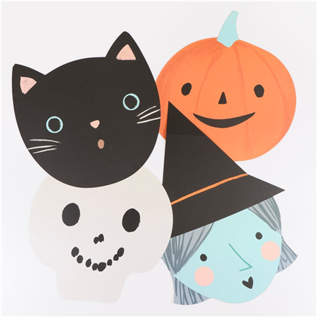 Tovagliette Carta 38x36,5cm 12pz Halloween He