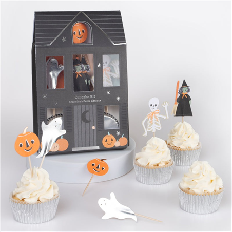 Kit Cupcake It'S Halloween 24pz Merimeri
