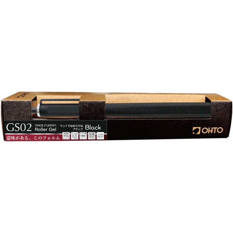 Roller Gel Pen  Gs02 Black — immagine 2