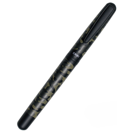 Rollerball Pen Ceramic 0.5mm Fine Point Camouflage Khaki