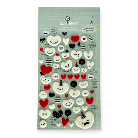 Stickers  Design Balloon Heart