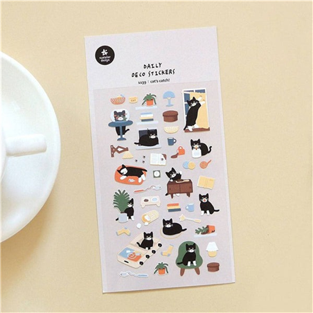 Stickers  Design Cat'S Catch!