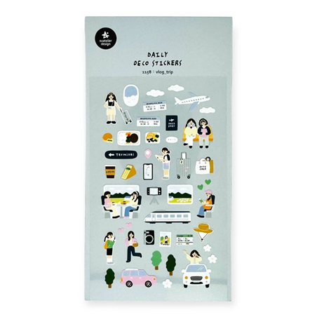 Stickers  Design Vlog_trip