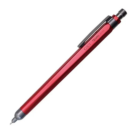 Pen Gs01-G5 /  Metal 0.5mm Quick Dry Gel Red