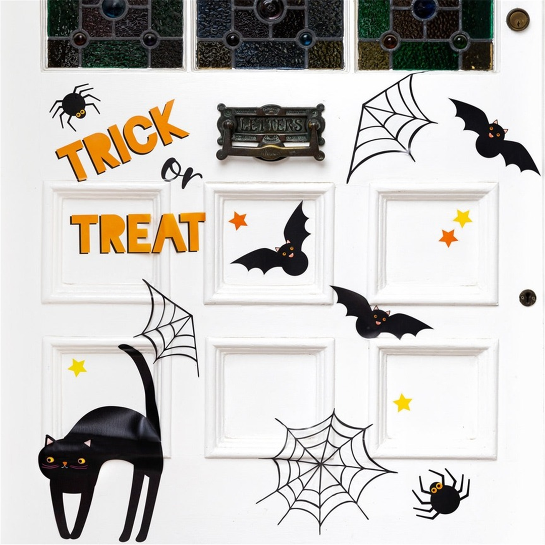 Adesivi Per Porta Halloween Fogli A3 6pz — immagine 2