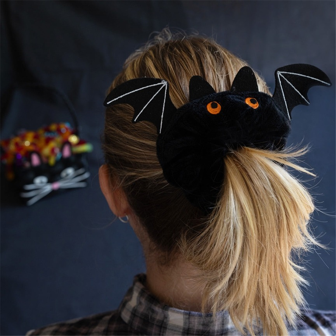 Elastico X Capelli Halloween Pipistrello — immagine 2