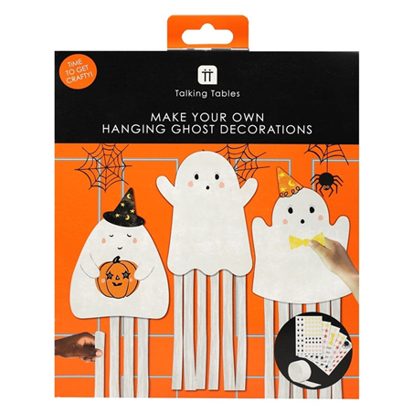 Kit Crea Il Tuo Fantasma Halloween 6pz
