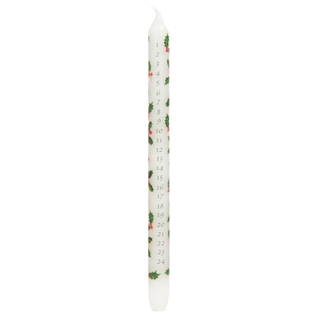 Candela Conica Avvento 30cm Durata 9 Ore Agrifoglio