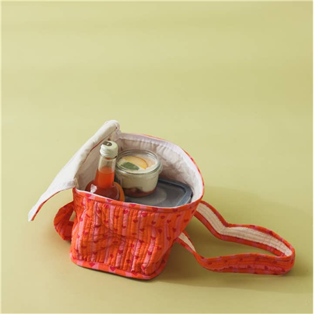 Lunch Box 100% Cotone 24x16x15cm Love Pop