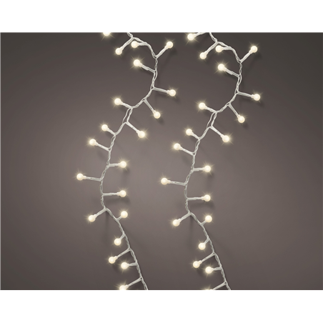 Filo 500led Nr Cherry 11mt Compact Esterno Transparent/warm White