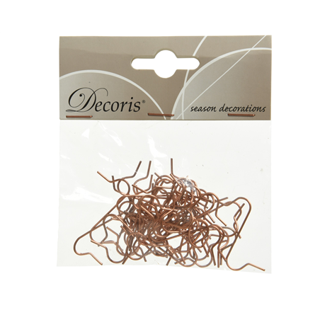 Gancio Per Sfera Metallo 50pz Rame Copper