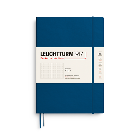 Notebook Comp. B5 Softcover, Puntini 121 Pag Indigo