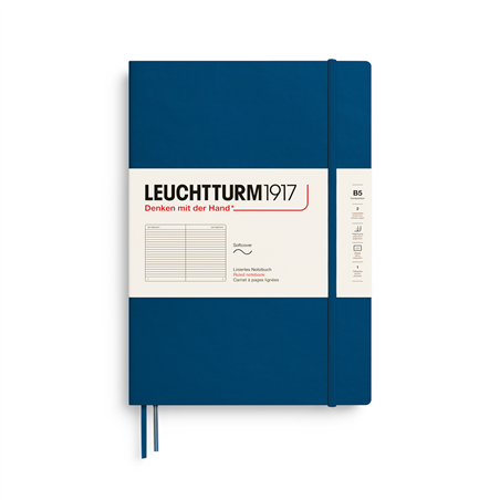 Notebook Comp. B5 Softcover, Righe 121 Pag Indigo