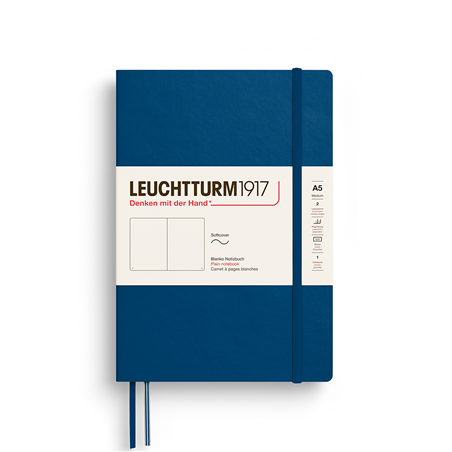 Notebook Medium A5 Soft Bianco Indigo