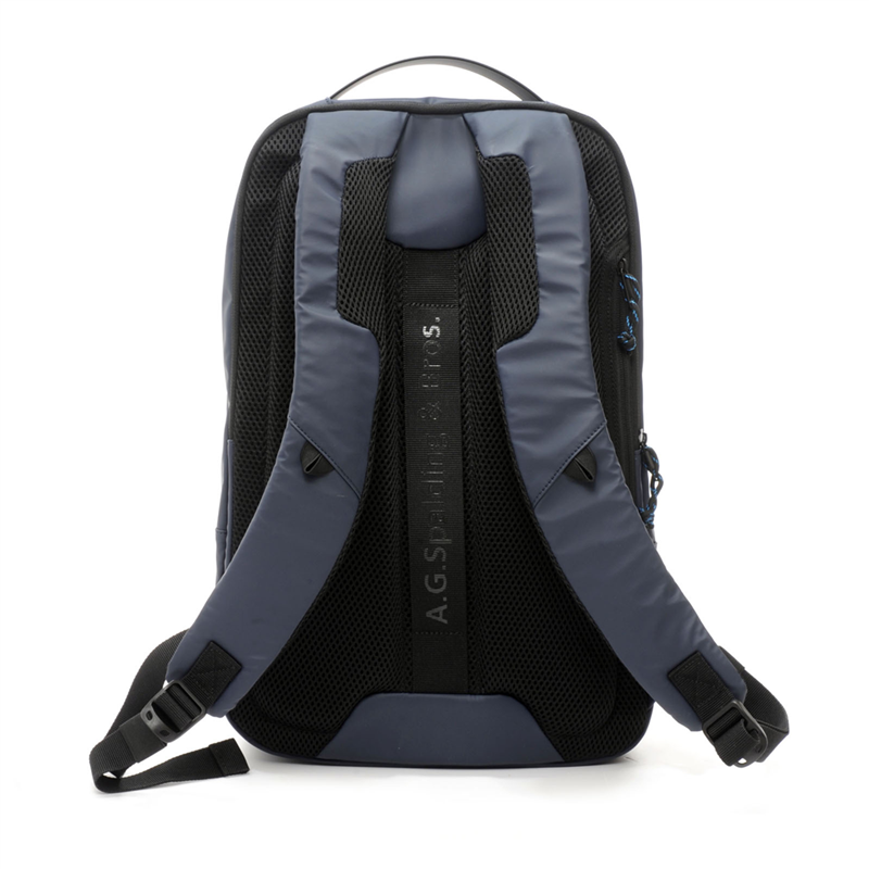 Zaino Round Rubber Nylon Gommato Blu — immagine 3