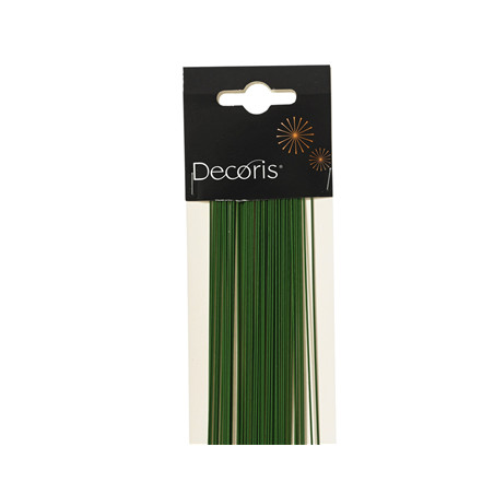 Wire Iron H41cm Green 50pz