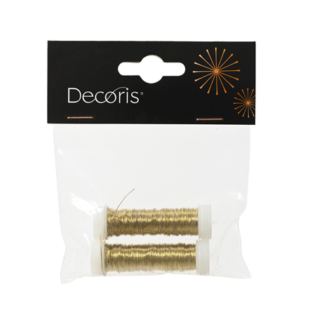 Wire Iron Gold 6mt 2pz
