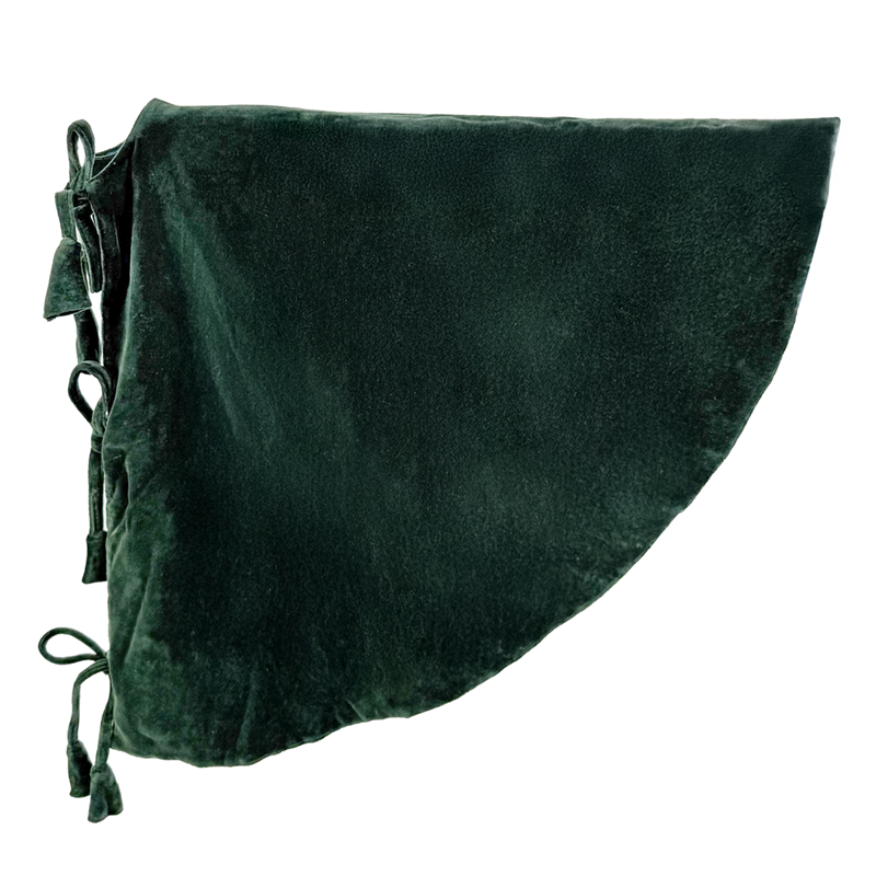 Copribase X Albero Velluto D120cm Verde