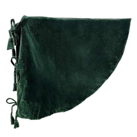Copribase X Albero Velluto D120cm Verde