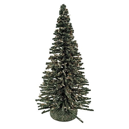 Albero Stick Green Gold Flakes H25cm