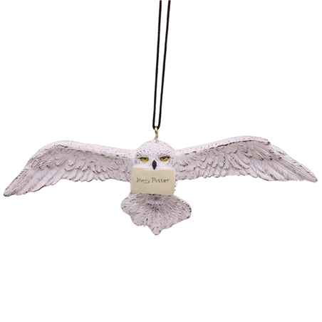 Ornamento 3d Hedwig With Letter
