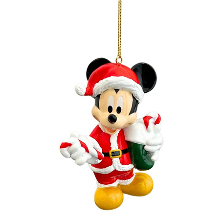 Ornamento 3d Mickey Santa