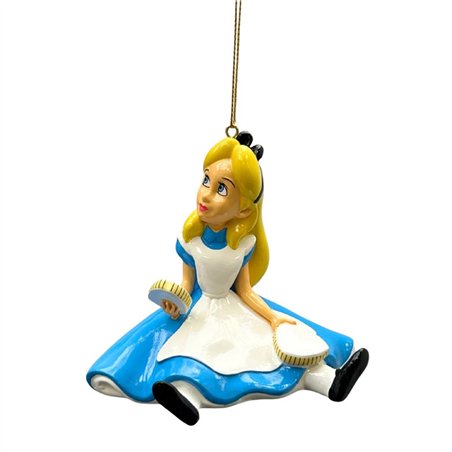 Ornamento 3d Alice Seduta
